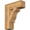 Ekena Millwork Balboa Block Rough Sawn Bracket, Western Red Cedar, 6"W x 20"D x 24"H BKT06X20X24BOA05RWR - alternate 1